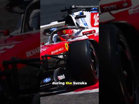 Video Ferrari testing floor and wing updates at Monza