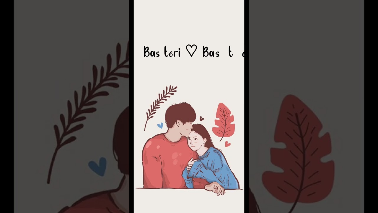 Love status video 🥰 // Trending lyrics video💯// Cute cartoon status