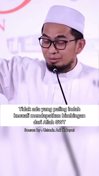 indahnya hidayah itu #hidayah #ustadzadihidayat #islamicshorts
