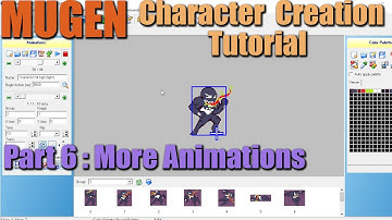 How to make a MUGEN Character Part 6:Damage Animations M.U.G.E.N. Character Creation Tutorial