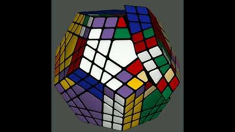 Gigaminx Cube Pattern✨ || 10 Extended Multiflips || #shorts #youtubeshorts #cube #pattern