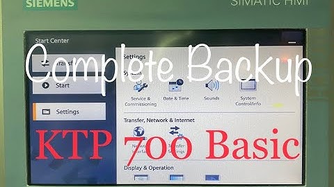 KTP 700 Basic | 6AV2123-2GB03-0AX0 SIMATIC HMI | USB Backup | Siemens KTP 700 Touch Panel