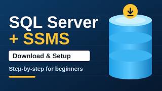 How to Download & Install SQL Server and SSMS (Step-by-Step for Beginners) #SQLServer #sqltutorial