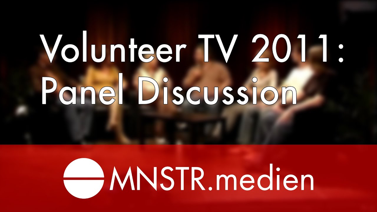 Volunteer TV Panel Discussion April 2011 YouTube