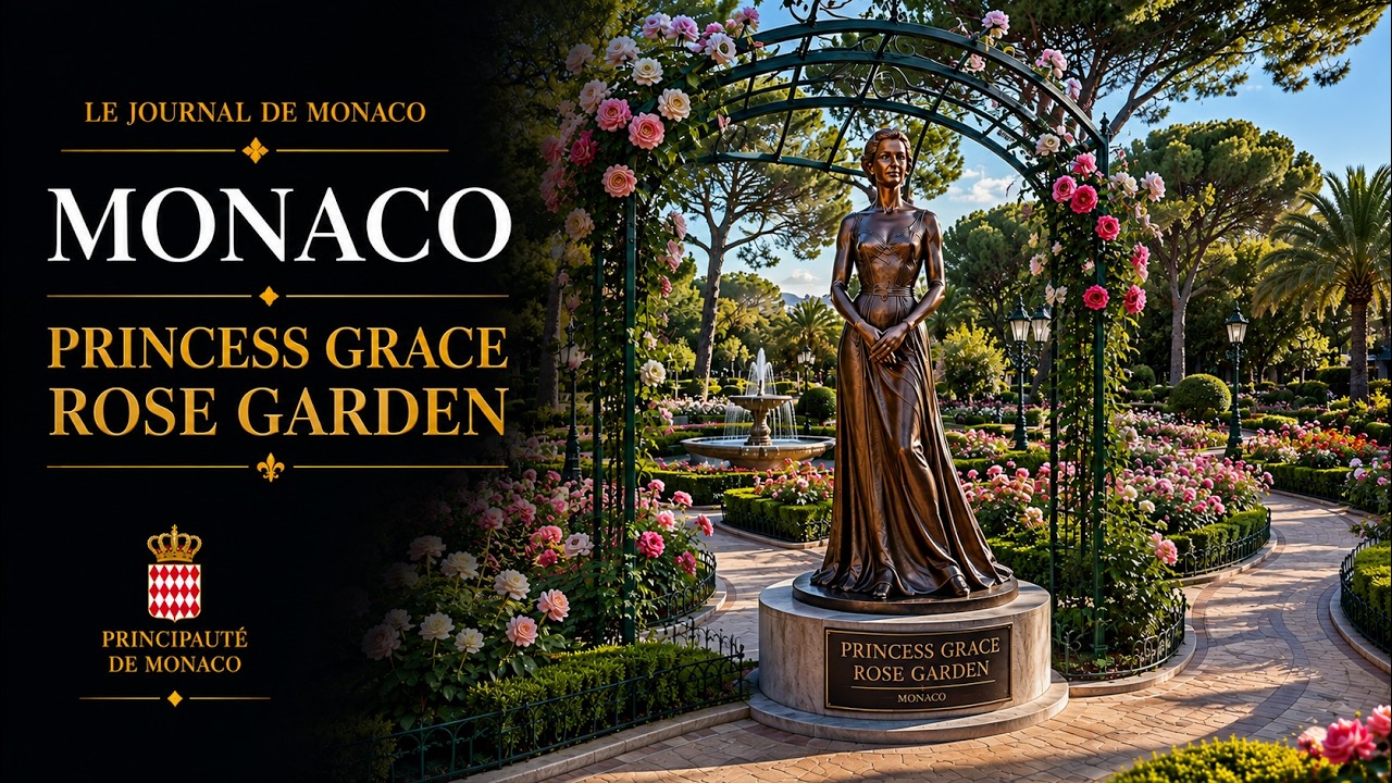 The Secret Parks of Monte-Carlo Princess Grace Rose - YouTube