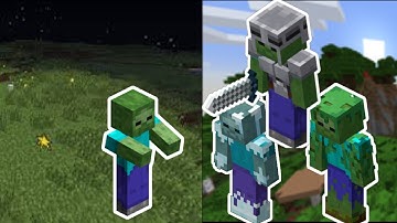 Zombie Vs. All Zombies In Minecraft Dungeons