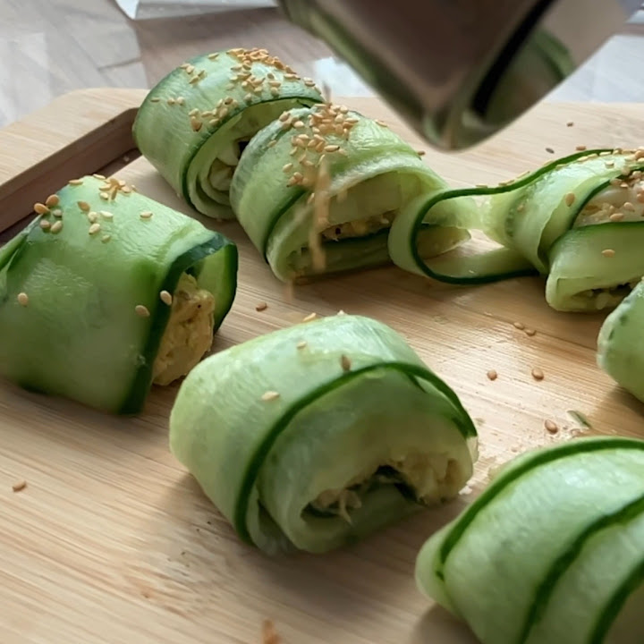 Cucumber Wraps (3g Net Carbs!) YouTube