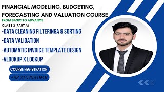 Class 2 | Data Cleaning, Validation &amp; Lookup Functions like X&amp; V(Practical Excel) Part A