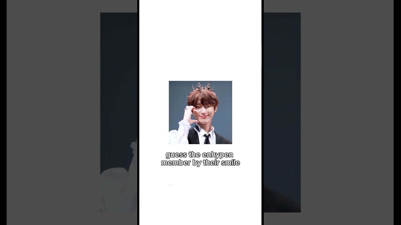 Guess the Enhypen member by their smile 
