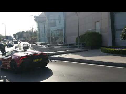 Lamborghini Huracan Evo Spyder - Ferrari 458 Italia / İstanbul - Turkey