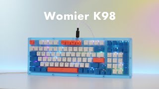 Womier K98 Mechanical Keyboard Unboxing