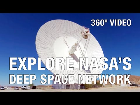 Explore NASA’s 70-Meter Deep Space Communications Dish (360° Video)