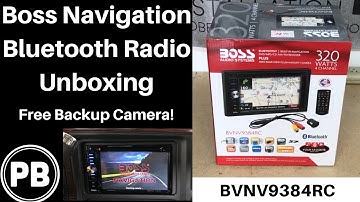 Boss Navigation Bluetooth Touch Screen Unboxing | BVNV9384RC