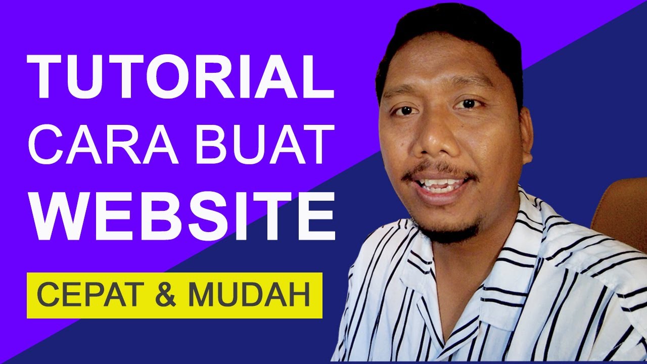 Tutorial Cara Membuat Website Sendiri Dengan Cepat & Mudah 2022 - YouTube