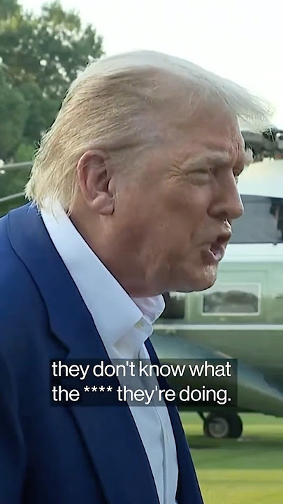 Trump: Iran, Israel 'Don't Know What the F*** They're Doing'