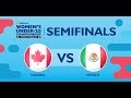 CU20W Semifinals: Canada vs. Mexico