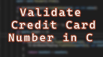 Hoe u een creditcardnummer in C valideert (Luhn-algoritme)