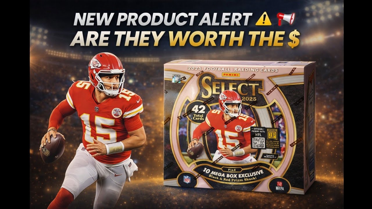 NEW PRODUCT ALERT AGAIN!!! SELECT FOOTBALL RETAIL MEGA BOX... ARE THESE WORTH THE $$$ ????