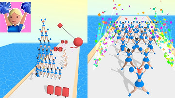 Cheerleader Run 3D Gameplay - All Level