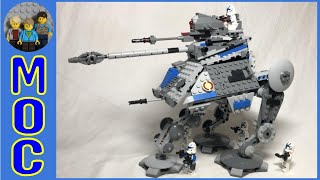 Lego Star Wars Custom 501st AT-AP- Set 75234 Alternate Color