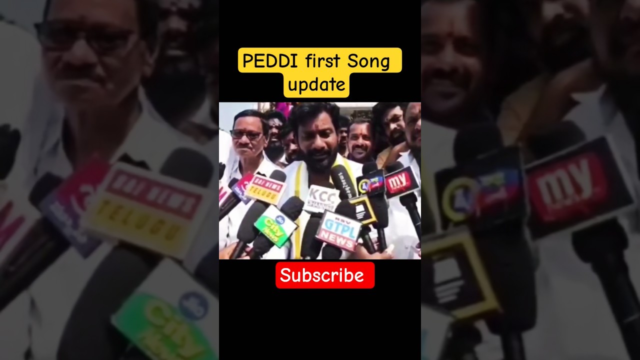 PEDDI first Love Song COMING SOON...💞 