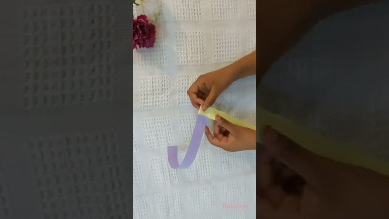 DIY anti stress spring toy flower 🌺