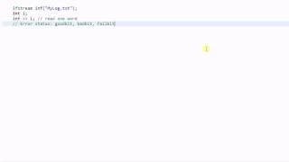 C++ Stream #2: File Stream and Error Handling