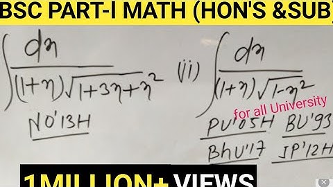 INTEGRAL CALCULUS//integration of one upon linear multipled root quadratic (part-9):A.K sir