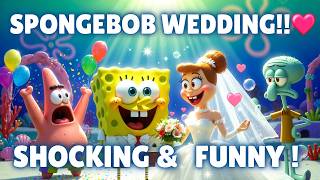 SpongeBob’s Spectacular Wedding A Joyful Underwater Celebration in Bikini Bottom