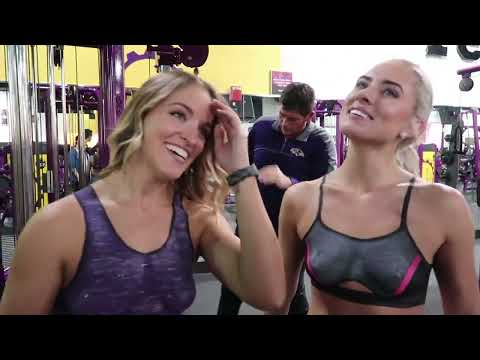 Naked Girls Work Out At Planet Fitness