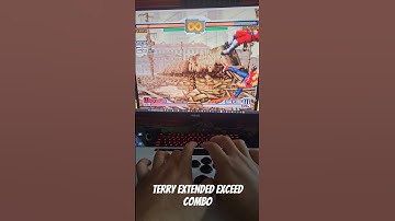 Terry extended exceed combo #arcadestick #svc #svcchaos #combos #terrybogard