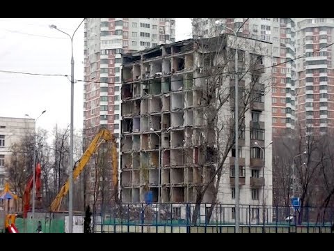 Снос на Нижегородской улице (Ноябрь 2013 года)