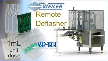 Blow Fill Seal Asep-Tech - Weiler Engineering, Inc. B/F/S Remote Deflasher 1ml 24 cavity