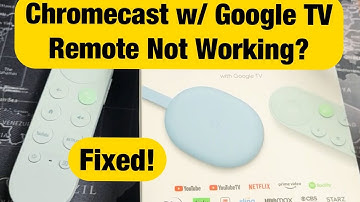 Chromecast w/ Google TV Remote Not Working Correctly? Try this First!!