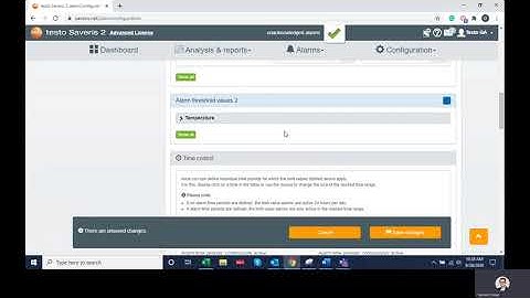 Saveris 2: Alarm Settings