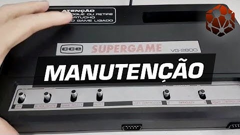 Manutenção do Supergame CCE VG2800  - Alexandre  / SP