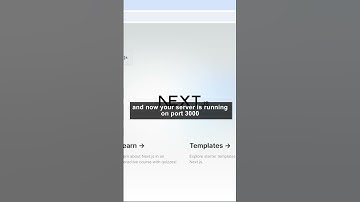How To Start Your Development Server In NextJS | NextJS Tutorial for Beginners #nextjs #nextjs14