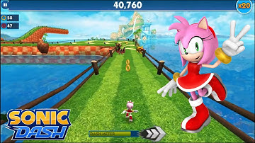 Sonic Dash (iOS) - Amy Gameplay