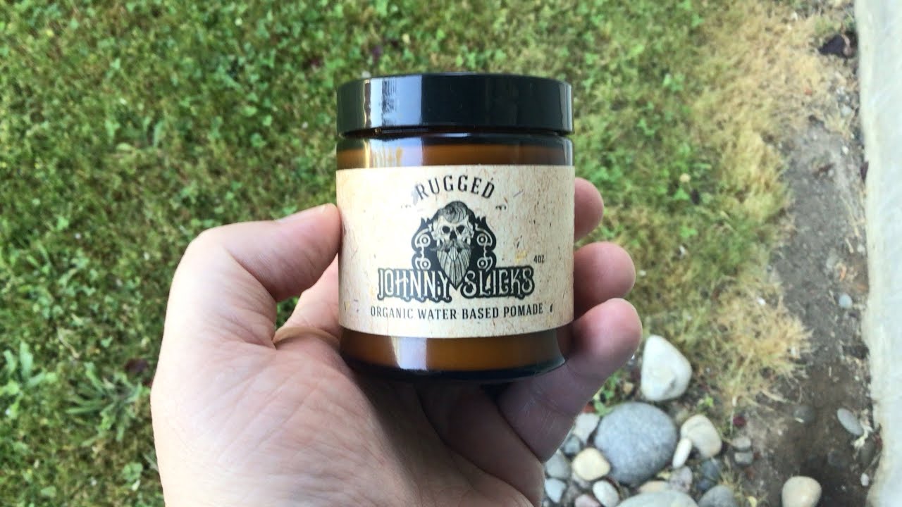 Johnny Slicks Rugged Organic Water Based Pomade 