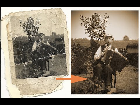 Video: Hoe Oude Foto's Te Herstellen