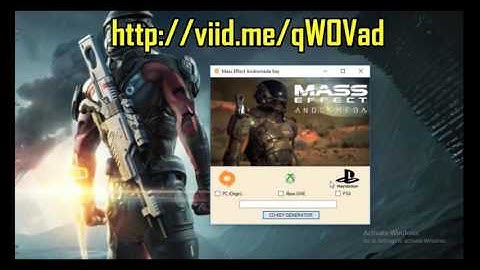 Mass Effect Andromeda KEY FOR FREE PS4,Xbox,PC [KEYGEN]