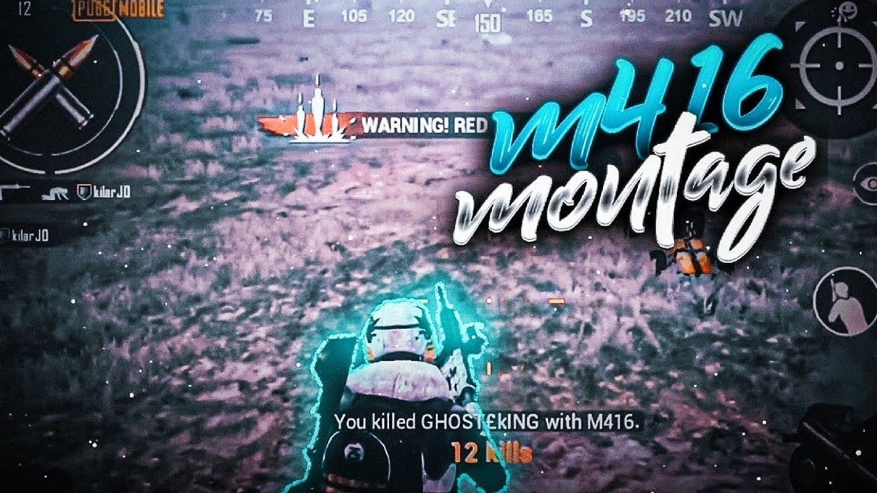 PUBG MOBILE MONTAGE M416 | CLASSIC | CUSTOM | COLD