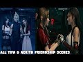 Final Fantasy 7 REMAKE - ALL Tifa & Aerith Friendship scenes
