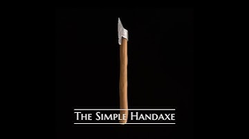 Weapon Sneak Peek: The Simple Handaxe