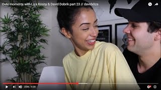 Cute moments with Liza Koshy & David Dobrik part 23 // davidxliza