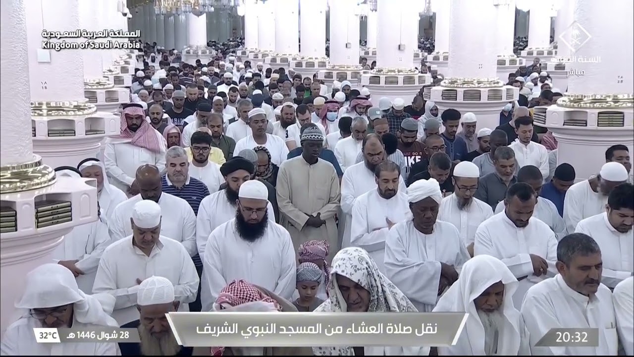 صلاة العشاء للشيخ عبدالله البعيجان 28 شوال 1446هـ