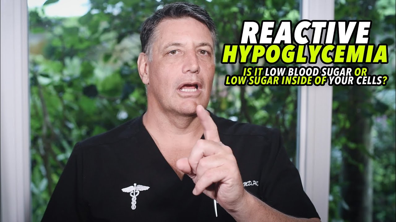 Ep:91 REACTIVE HYPOGLYCEMIA Is it low blood sugar or low sugar inside of your cells? - by R. Cywes