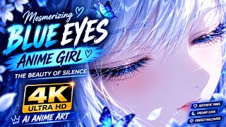 Her Eyes Tell a Silent Story ✨ | Beautiful Anime Girl 4K #4k #loopx #live #wallpaper  screenshot 5