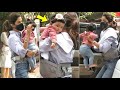 Shilpa Shetty CUTE Daughter Samiksha SMILES Seeing Media FIRST Time Is So Adorable!