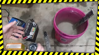 Removing Rust with Electrolysis, DIY the easy, clean way!